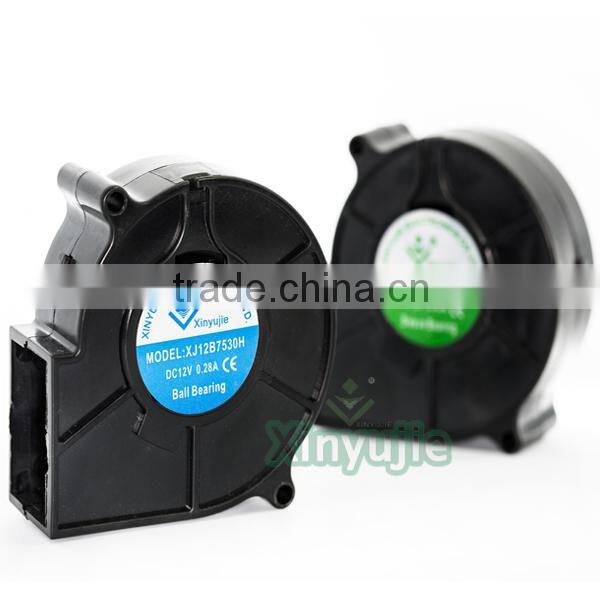 12v 24v 75mm 75x33mm computer blower fan