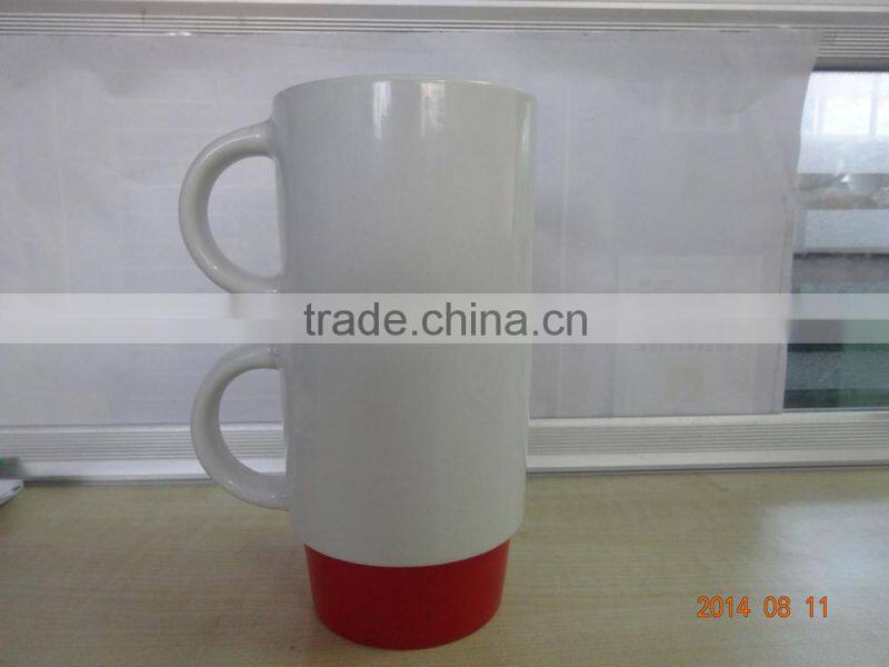 Sublimation Coated Stackable Mug
