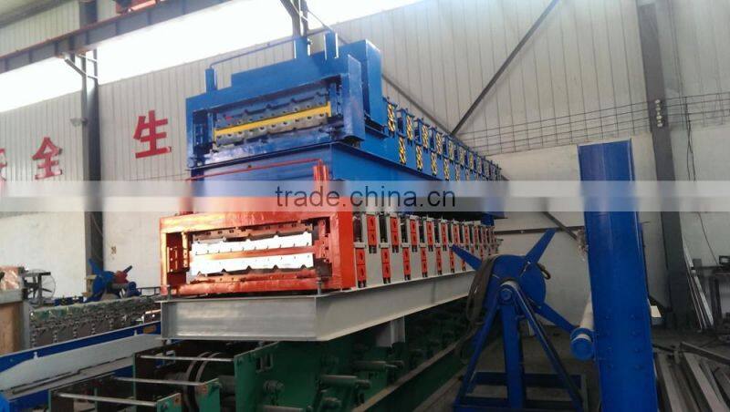 new design corrugated sheet metal roof making machine