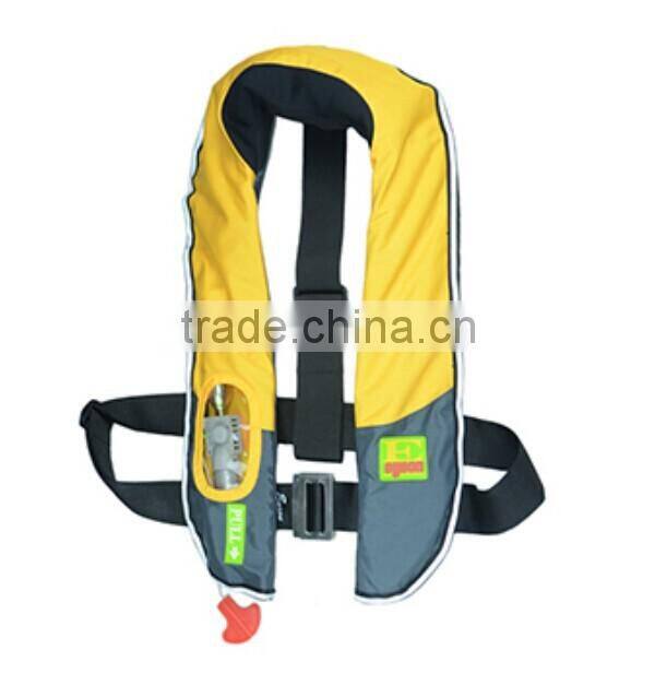 top quality new fashion portable nylon lifejacket automatic wholesale