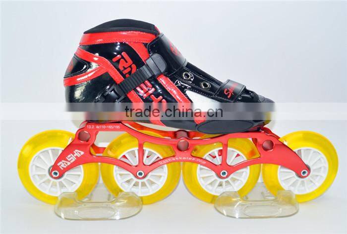 glassfiber speed skates handmade speed skating shoes inline skate roller skate skate OEM ODM logo heating-moldable