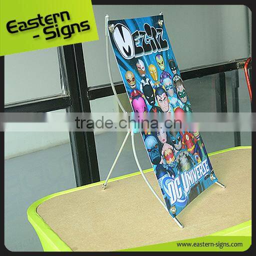 22x40cm Desktop Mini X Banner Stand
