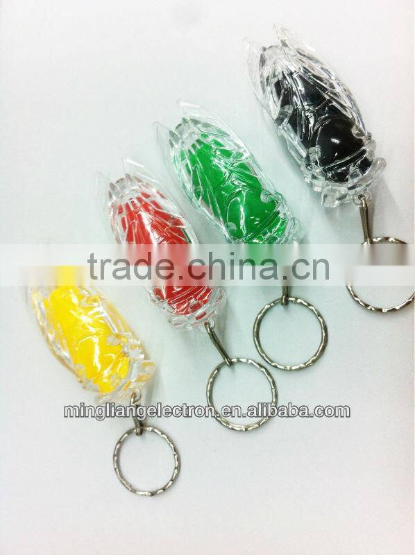 New design led flashing keychain 2014
