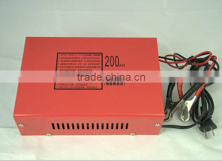12V/24V Auto Recognition Intelligent Battery Charger 20A 200AH