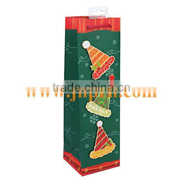 Solid color bag with logo printing