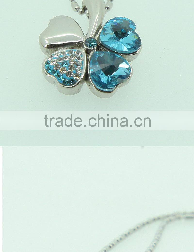 Stainless Steel Jewerly Zircon Pendant Designs For Women