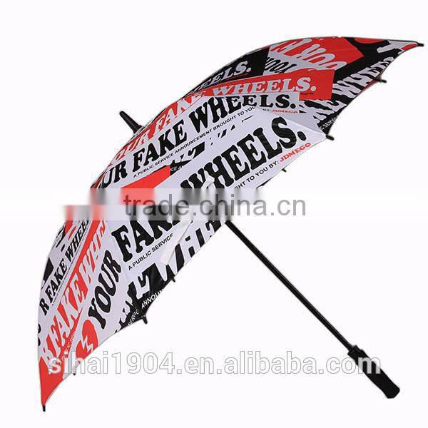 hot new products for 2015 full printing promotional golf umbrella