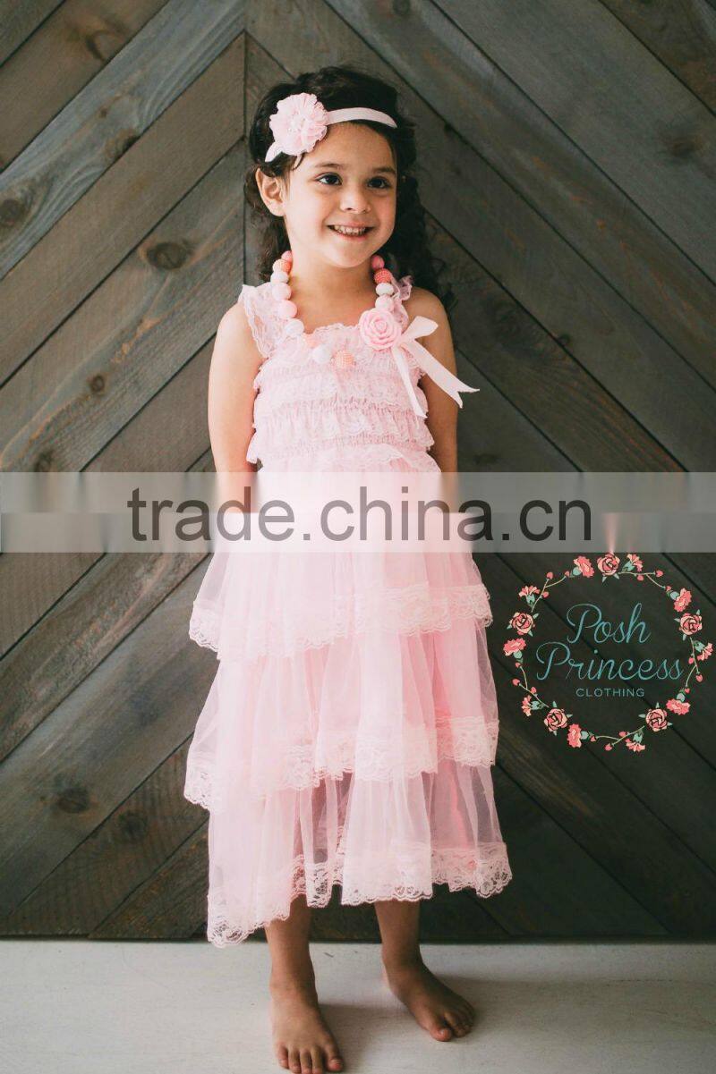 various colors little girls boutique lace petti dress