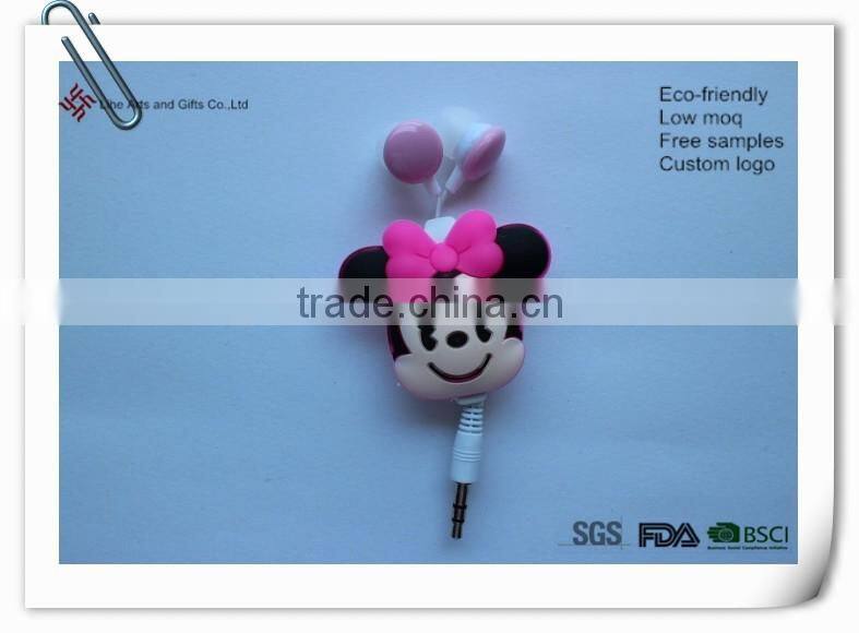 cartoon earphone,animal earpiece,earphone for child