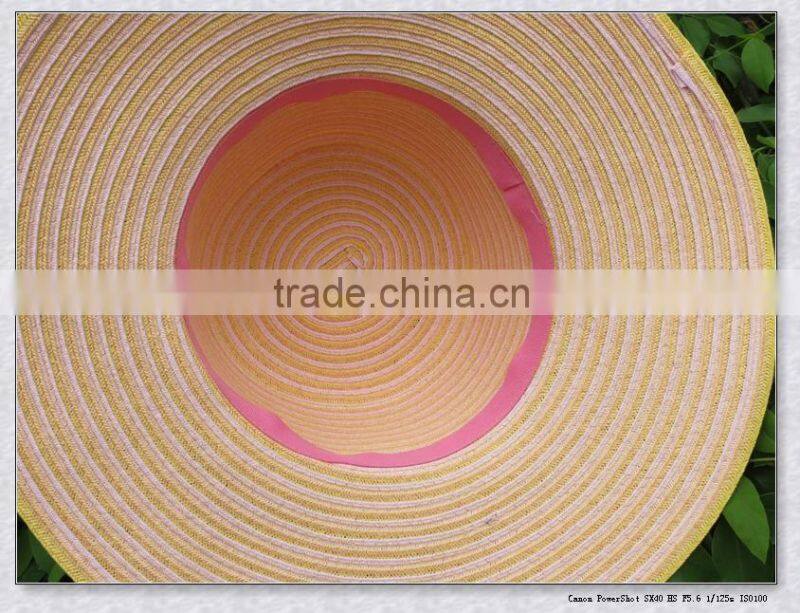 Fashion design beach sun straw hat