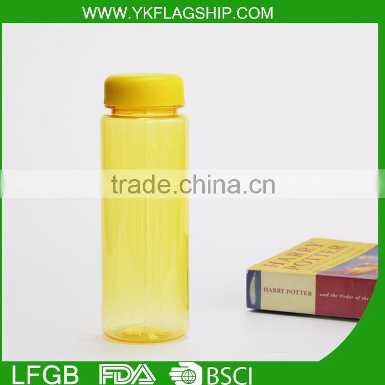 2016 Hot sale promotional BPA FREE plastic mineral water bottle