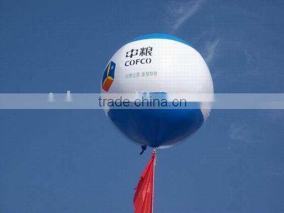 2015 the best selling product inflatable ground balloon / inflatable advertising balloon / double ball for advertising
