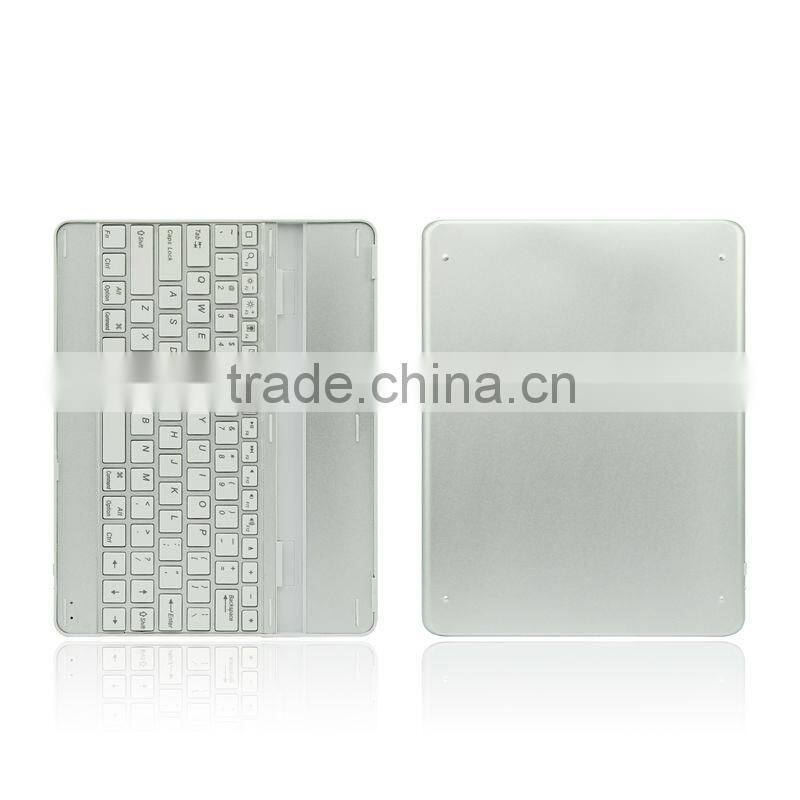 best selling wireless keyboard case for ipad 2 aluminum bluetooth keyboard case