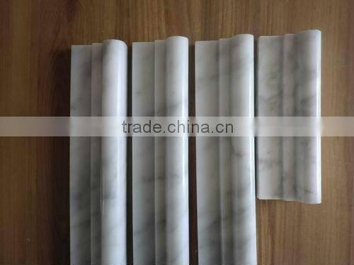 interior decorative marble stone border line cornice molding