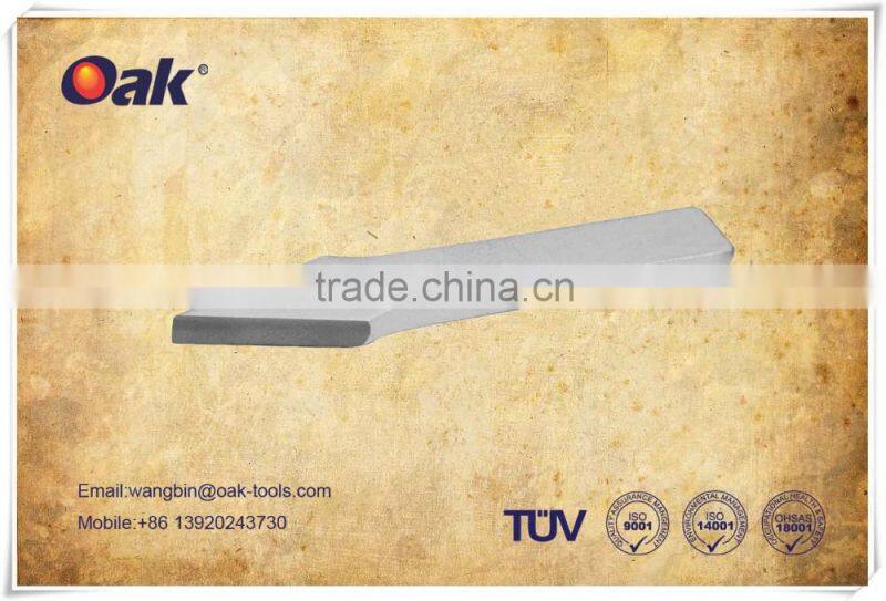 Non-Magnetic TC4 for aviation Titanium CROSS-CUT CHISEL