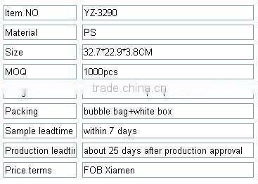 Gift Plastic Wall Clock With Removable Clock Face YZ-3290C