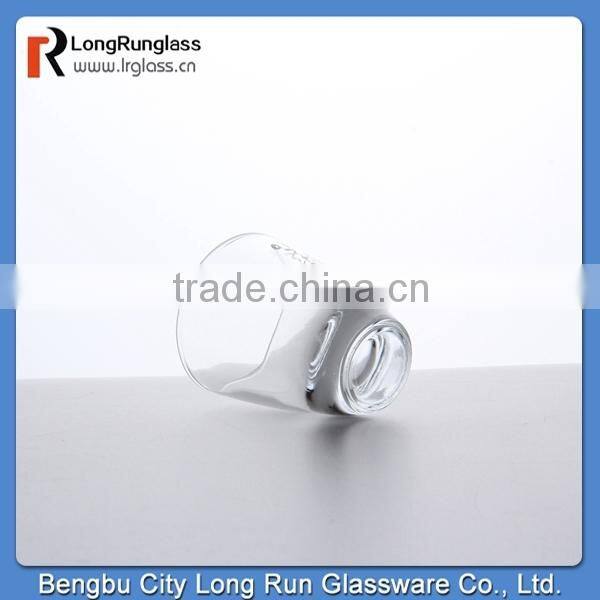 LongRun bengbu popular mini wine glass for whole sale with fancy decal