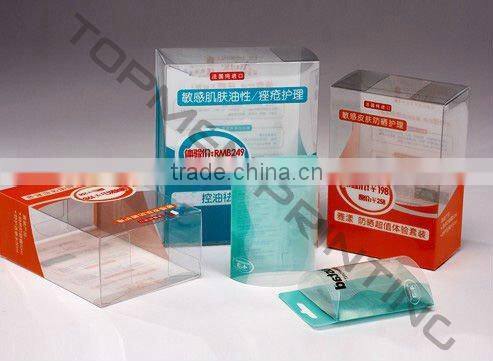 Eco-friendly Shampoo PET Transparent Box