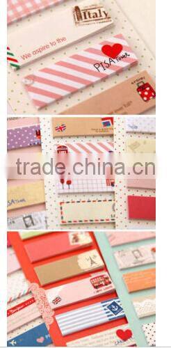 Lovely Bookmark Writing Memo Sticky Notes