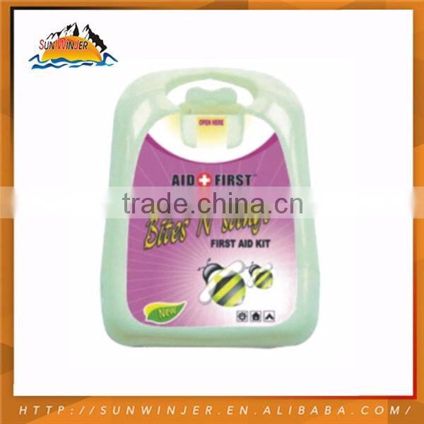 Plastic Outdoor For Sunburn First Aid Kit