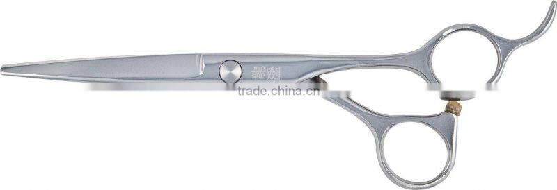 Professional Hair Dressing Hair Cutting Scissor Titanium Blue Color Spiderman Logo