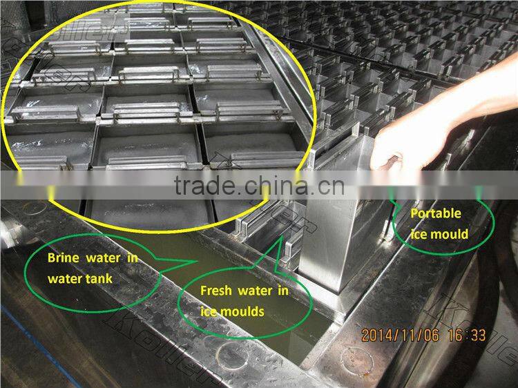 1 ton/day Block Ice Machine for ice plant