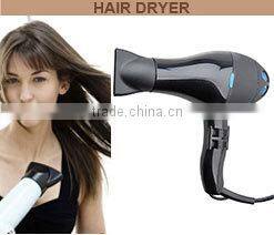 Foldable travel hair dryer with dual voltage 1000-1400W mini hair dryer