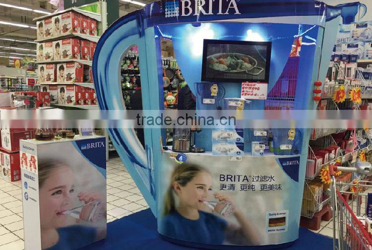 Plastic collection Popular Plastic display Shelf pop Floor display for supermarket/store