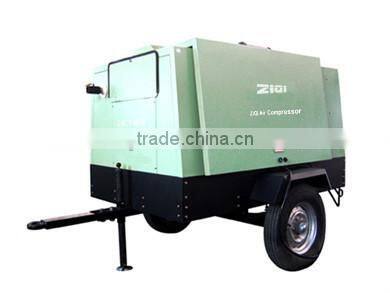 10m3/min mobile diesel air compressor