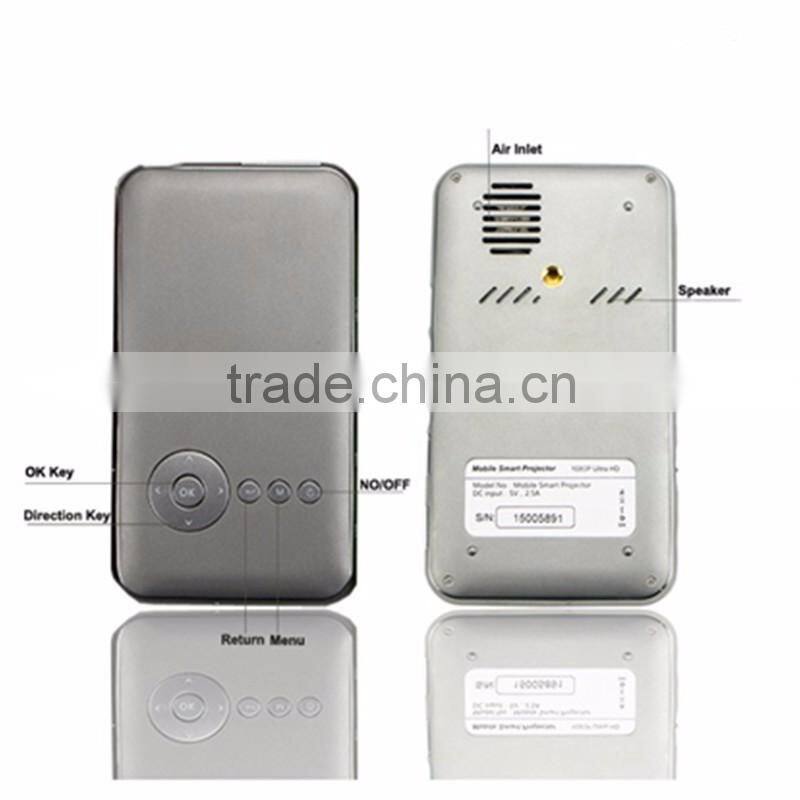 2016 hot sale led DLP 02 projector with tablet pc function buletooth android os micro projector