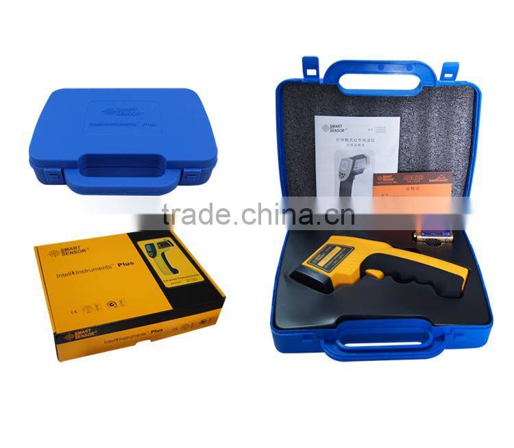 Temperature Sensor High Precise Infrared Thermometer AR852B+ Gun Type Non-contact Infrared Thermometer