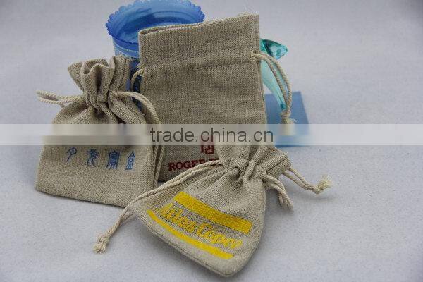 Low price antique gift linen sachet pouchs