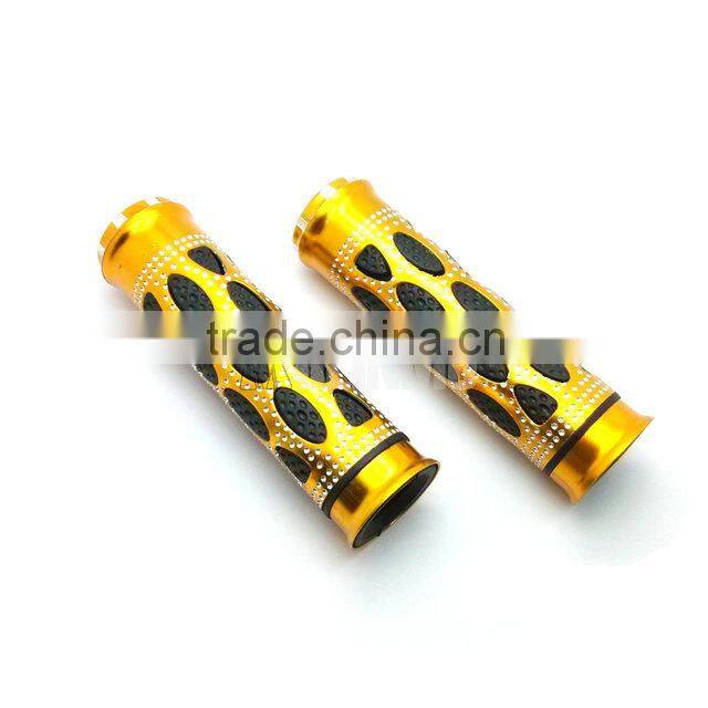 Wholesales 7/8" MTB ATV Motorcycle Handle Handlebar Grips Magenta handbar hand grip golden spot