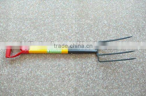Garden Fiberglass Handle Steel Fork