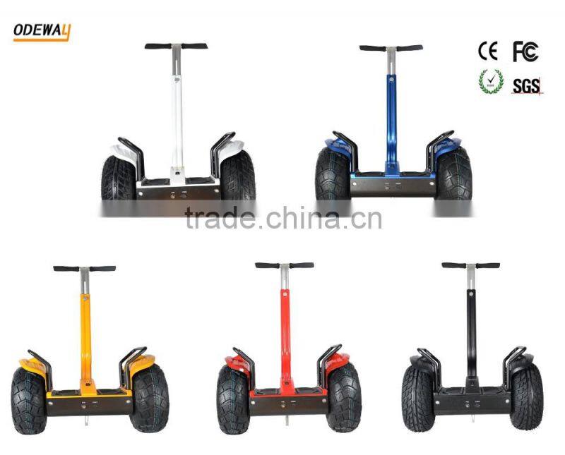 Adults off road scooter with fat tire and phone app control bluetooth connection