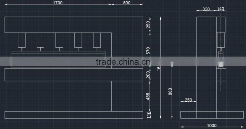 Beltwin teflon Conveyor Belt Edge Welded machine with pnematic pressure system