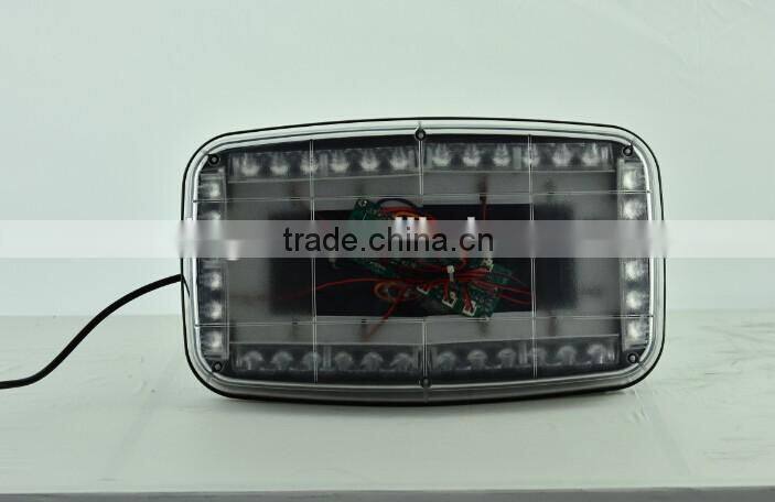 LED Car Auto Emergency Warning Strobe Light Mini Bar with Megnatic Base