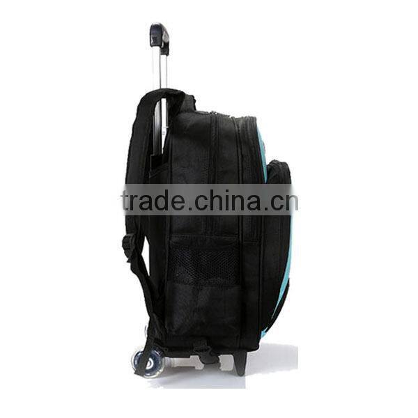 2015 China supplier New Fashion High Quality Wheeled School Bag