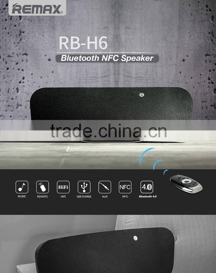 REMAX High quality stereo bluetooth speaker H6