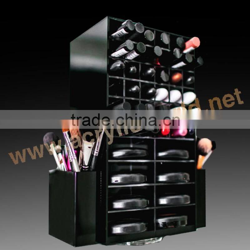 6 drawer lucite makeup organizer