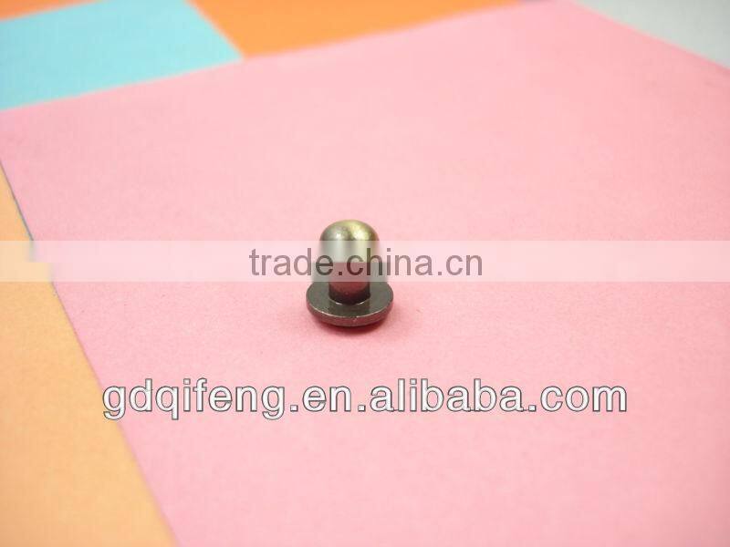 new design Decoration Handbag brass stud rivet 5mm