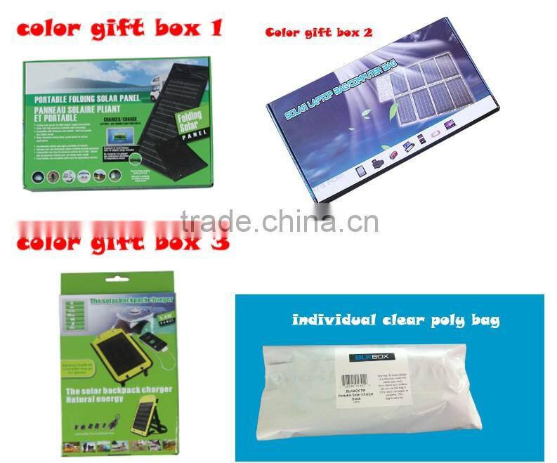 For iPhone portable charger /Portable universal solar charger with USB/ CE RoHS