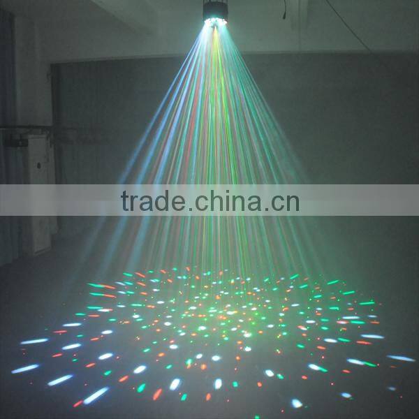 LED strobe effect RG 8 Gobos laser disco lighting