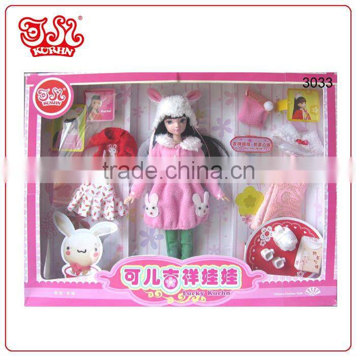 Wholesale lovely dressed up doll and Chinese fashion doll