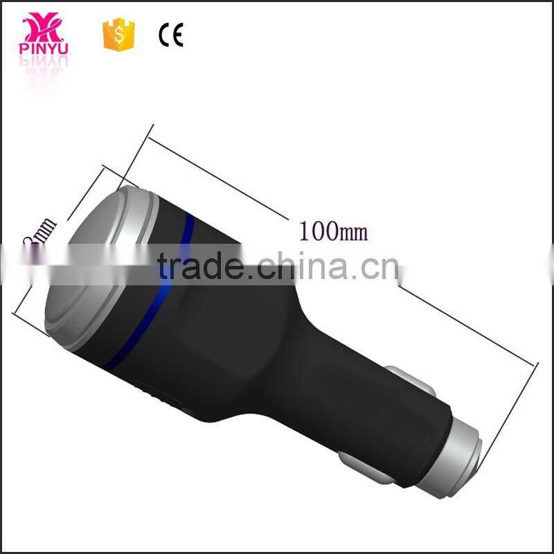 Tactical outdoor electronic innovative car charger with LED and harmmer for Self-help