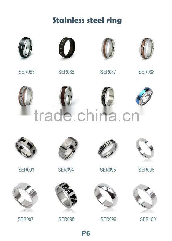 Hot Sale Fashion Stainless Steel mens thumb rings