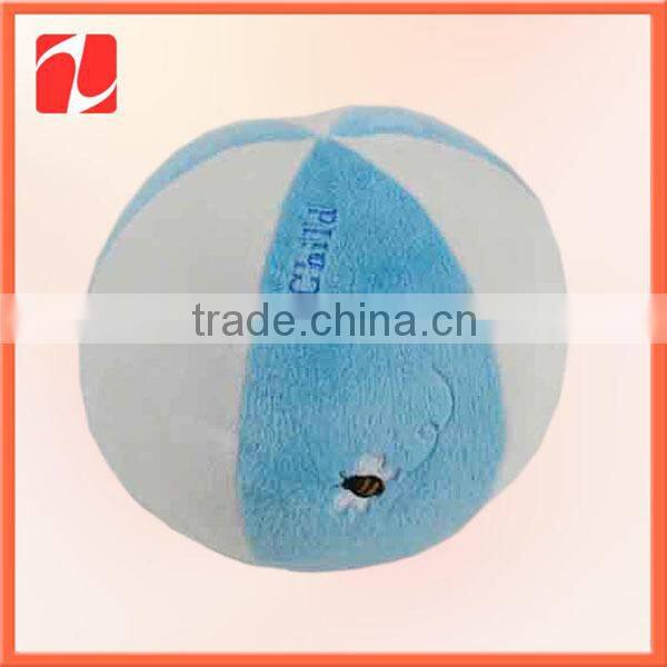 Factory OEM plush ball with bell inside