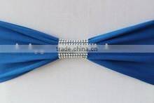 2016 factory sale hot pink chair sash with big buckle