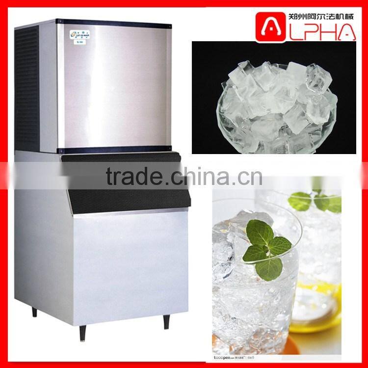 Large output professional Top Sales mini cube ice maker machine/ ice block making machine