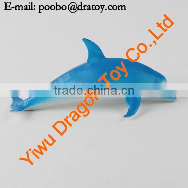 Aquarium blue dolphin toy